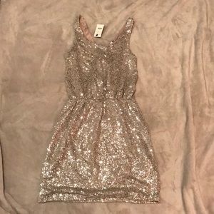 Express sequin dress